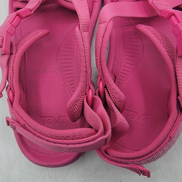 Teva Hurricane Verge Womens 13 Hot Pink Sandals Beach Summer Casual 1121535 - Picture 6 of 13